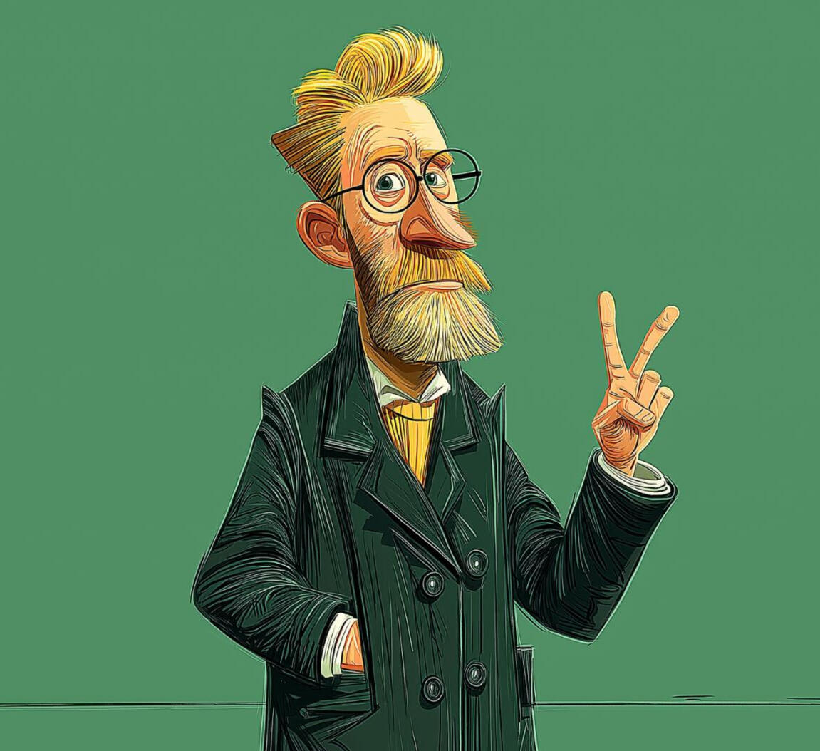 Scissors beats paper Man doing Scissors with fingers